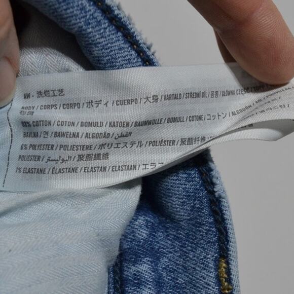 Abercrombie & Fitch Super Skinny Ankle High Rise Jeans Size 24/00 - Picture 6 of 6